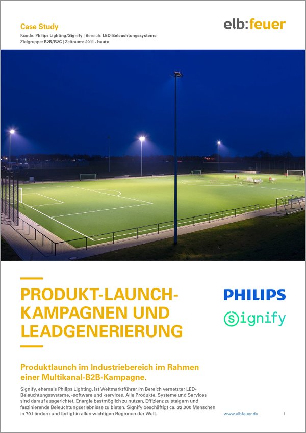 Produktlaunch | Case Study Signify | Download
