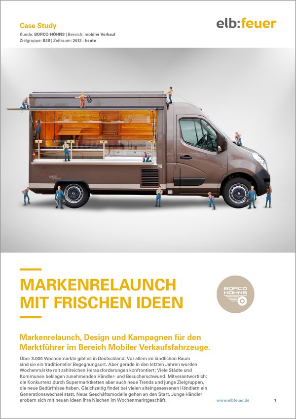 Markenrelaunch | Case Study Borco-Höhns| Download